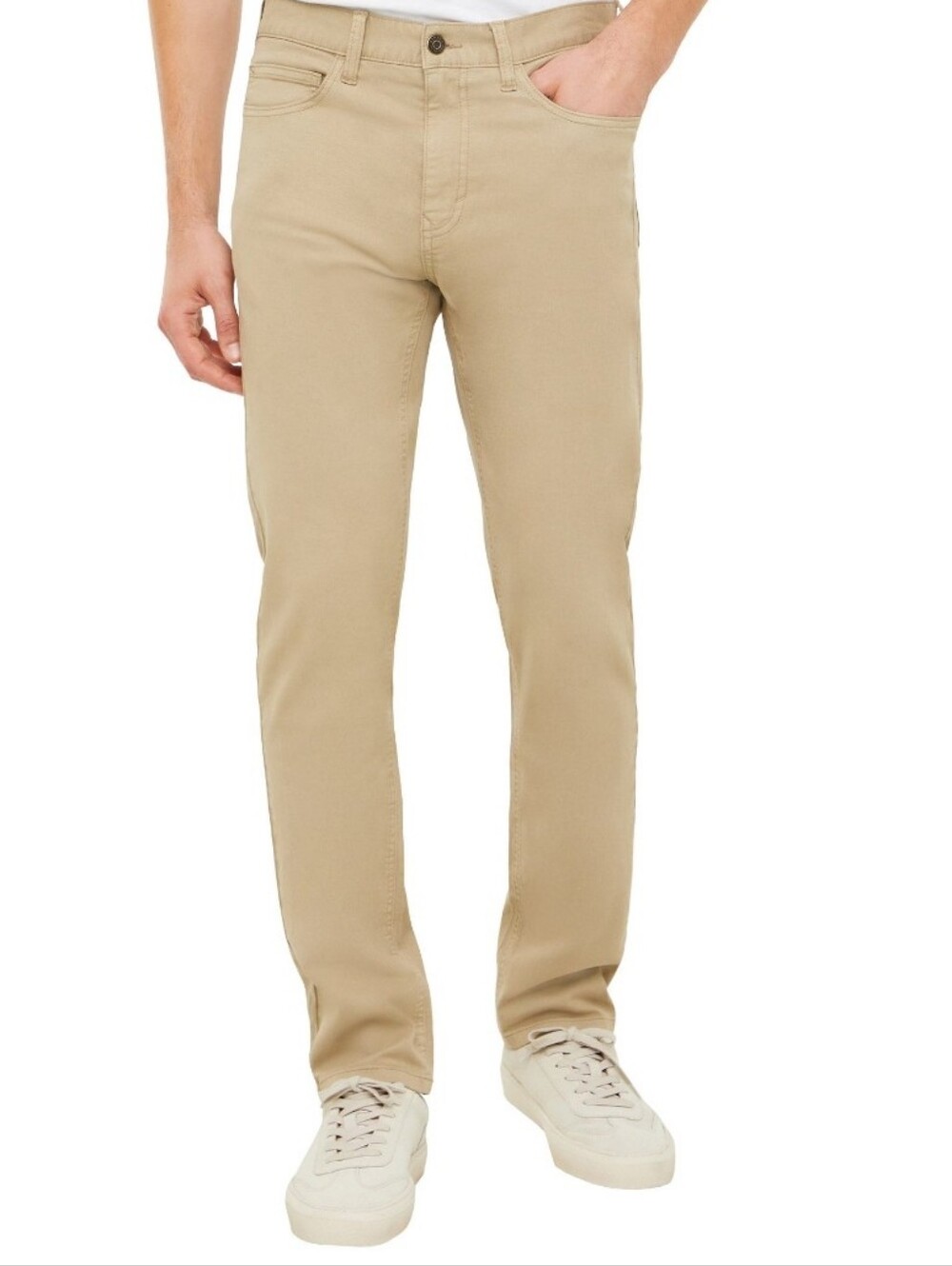 Men's Banana Republic 5-Pocket Tan Twill Pant - 32 X 29